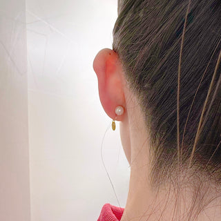 2-way origami heart clip on earrings