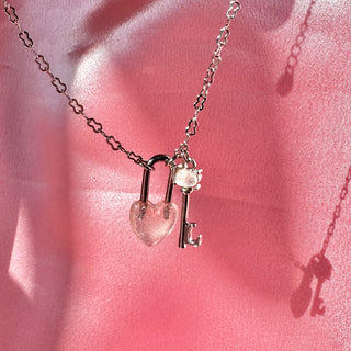 Secret Key Necklace (SLV/PK)