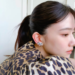 Lace Ribbon Earrings