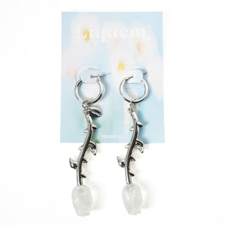 ローズアディクトフープピアス