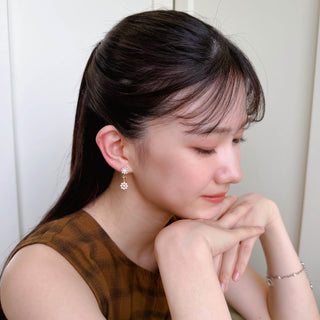 2-Way Bloom Circle Earrings (PK)