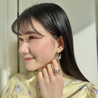 柔美鬱金香耳環