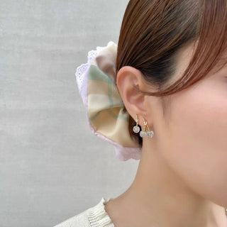 miniminiチェリーピアス（オーロララメ）