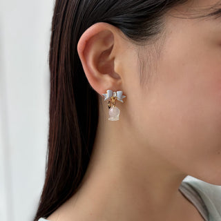 ミニスズランピアス