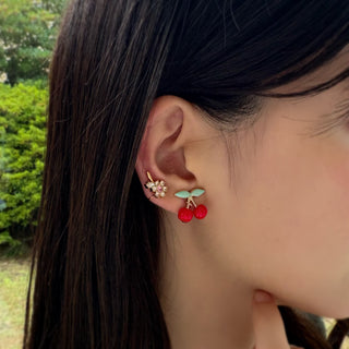 フレッシュチェリーピアス(RED)