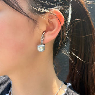 Kids' Pearl Cherry Earrings (BLUE)