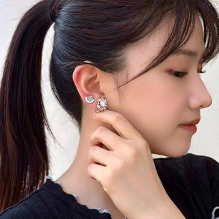 Bloom Mini One 耳環 (玫瑰花園)