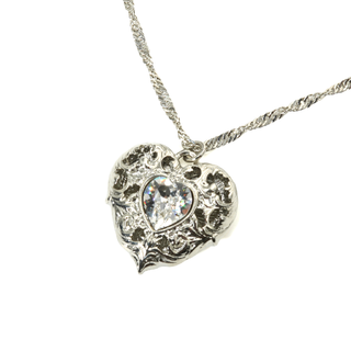 Rococo Heart Pendant (SLV)