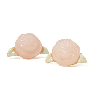 Buttercream Rose Earrings