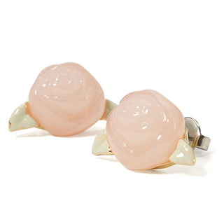 Buttercream Rose Earrings