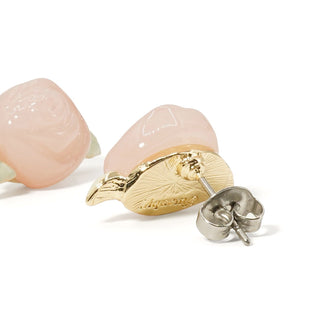 Buttercream Rose Earrings