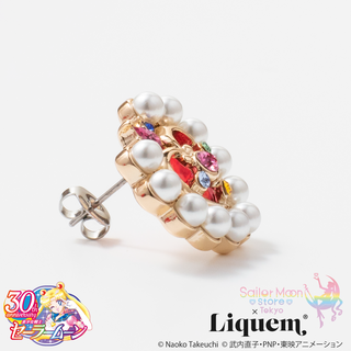 Sailor Moon store x Liquem / Cosmic Heart Compact Earrings [Delivery Period: February 2026~]