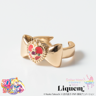 Sailor Moon store x Liquem / コズミックハートコンパクトリボンリング [お届け時期:2026年2月〜]