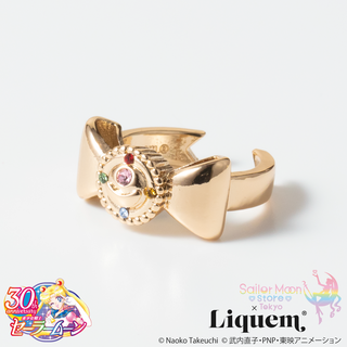 Sailor Moon store x Liquem / Henshin brooch ribbon ring [Delivery Period: February 2026~]