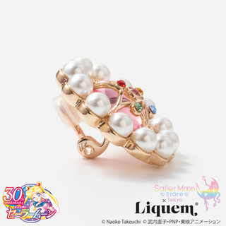 Sailor Moon store x Liquem / Crystal Star Compact clip on Earrings [Delivery Period: February 2026~]
