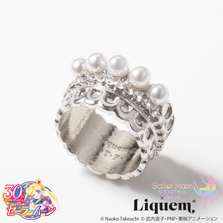Sailor Moon store x Liquem / Liquem Limited Edition Princess Serenity Ring (Silver) [Delivery Period: February 2026~]