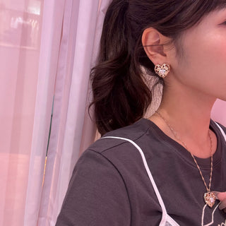 Rococo Heart Earrings