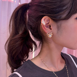 Rococo Heart Earrings