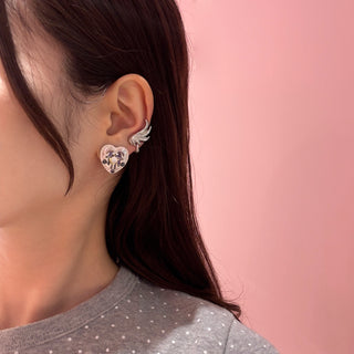 シークレットガーデンハートピアス（night）