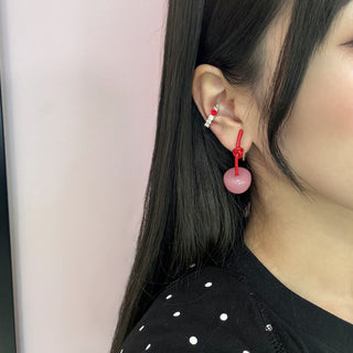 ジュエルイヤカフ（RED）