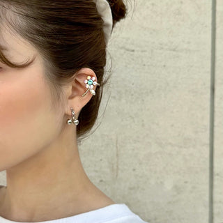 minimini cherry earrings (ALL silver)