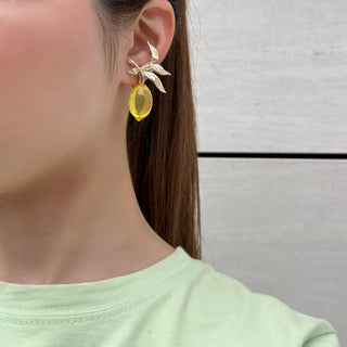 KEITA MARUYAMA x Liquem / Lemon earrings