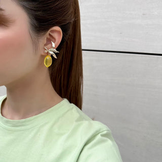 KEITA MARUYAMA x Liquem / Lemon earrings