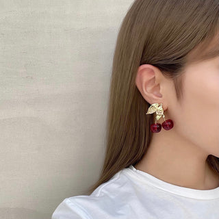 KEITA MARUYAMA x Liquem / Cherry Earrings