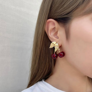 KEITA MARUYAMA x Liquem / Cherry Earrings