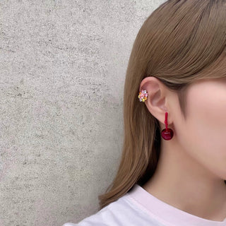 Bloom mini one clip on earrings (summer MIX)