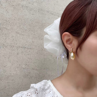 Pearl Lemon Earrings (YEL Pearl)