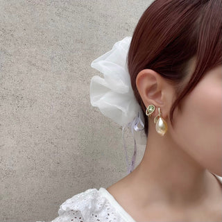 Pearl Lemon Earrings (YEL Pearl)