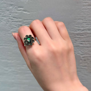 Birthday Month Bloom Ring (October) [Delivery: Mid-March 2026]