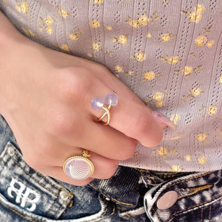 チェリーリング（パステルブルー）