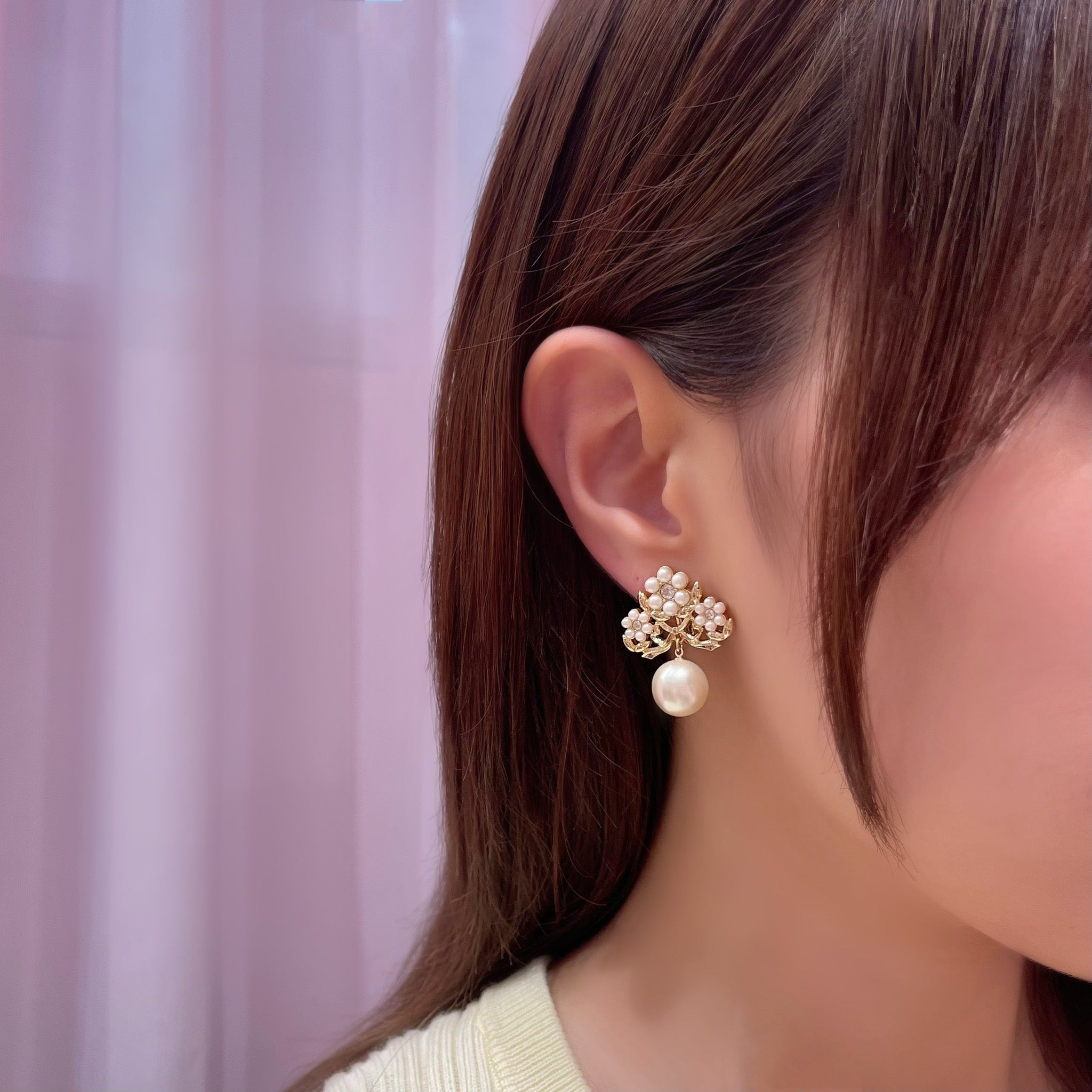 トロワ・フラワーピアス – Liquem トロワ・フラワーピアス – Liquem