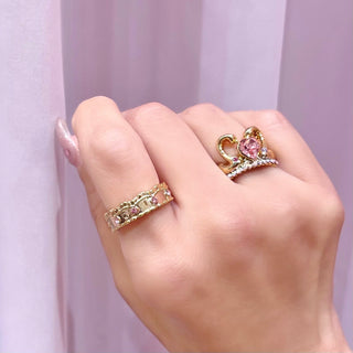 Swan Harmony Ring (Lt Gold/Size 11)