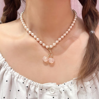 evelyn × Liquem / チェリーパールネックレス