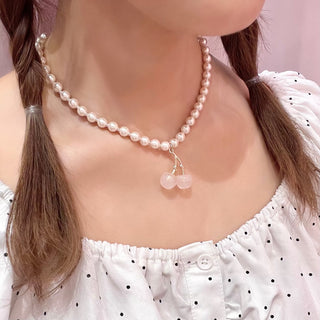 evelyn × Liquem / チェリーパールネックレス