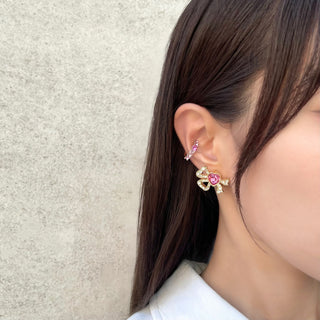 ジュエルイヤカフ（PINK）