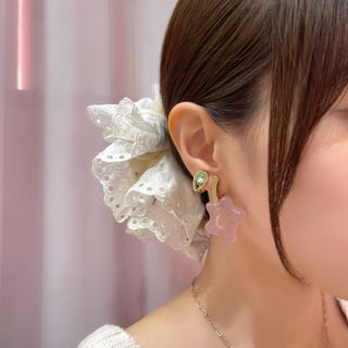 Object Flower Earrings