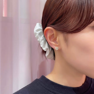 2-way Bloom Circle Earrings (BL)