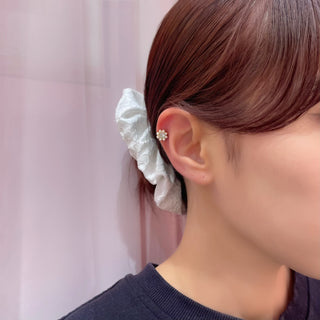 2wayブルームサークルプチイヤリング（BL）