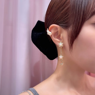 Baroque Swing Star Earrings