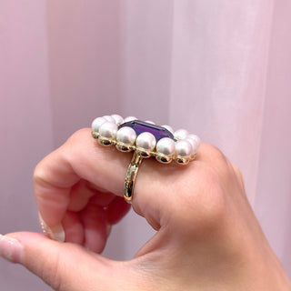 ディフォルメリング（タンザナイト）