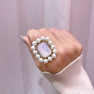 Deformed Ring (Milk Pink)