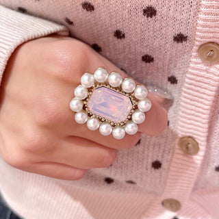 Deformed Ring (Milk Pink)
