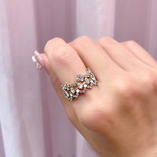 Milfie Marquise Ring (Frost WT)