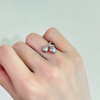 Pearl Cherry Ring (PINK)