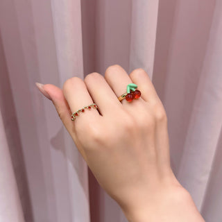 Cherry Gummy Ring