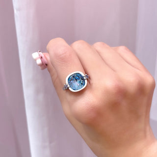 YUKI x Liquem / ブルーキャンディリング